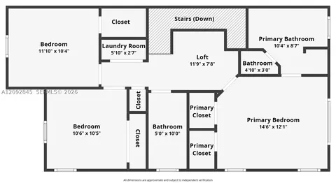 Floorplan - 3414 Allegra Cir, Saint Cloud, FL 34772 photo 2 of 2