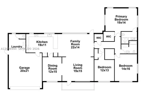 Floorplan - 1245 Algardi Ave, Coral Gables, FL 33146 photo 1 of 1