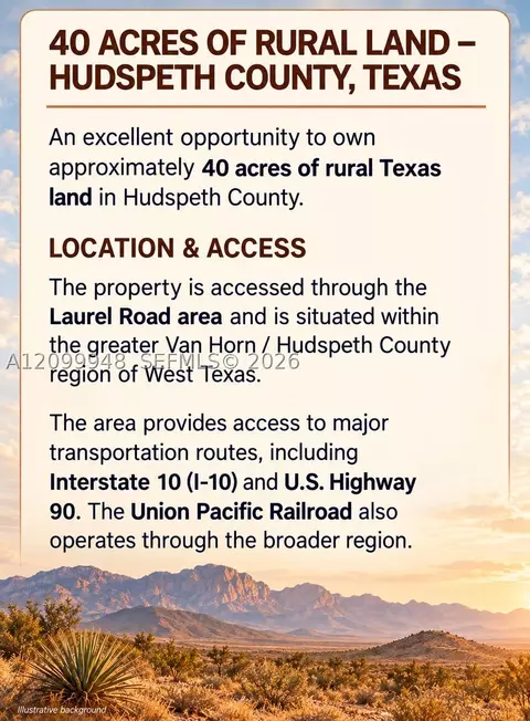 Van Horn Hudspeth, Van Horn, TX 79855