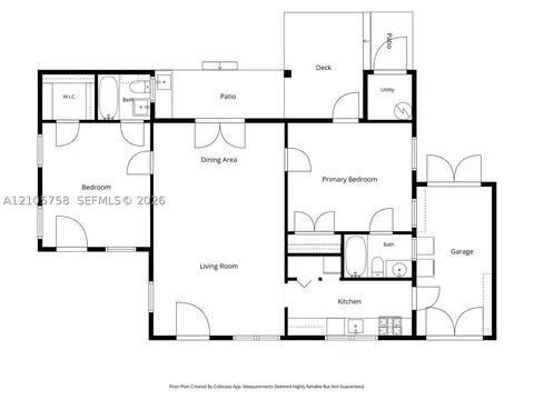 Floorplan - 668 NE 70th St, Miami, FL 33138 photo 1 of 1