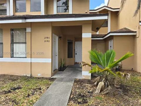 2192 SW 80th Ter #2192, Miramar, FL 33025