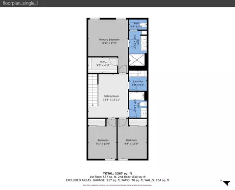 Floorplan - 3905 SE Mentmore Ln, Stuart, FL 34997 photo 2 of 3