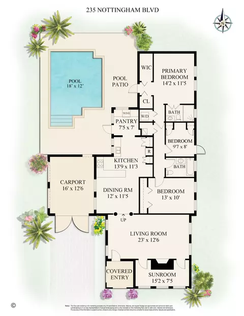 235 Nottingham Blvd, West Palm Beach, FL 33405