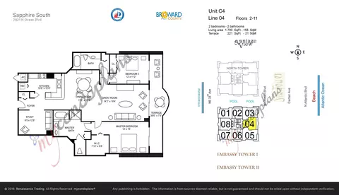 2821 N Ocean Blvd #304, Fort Lauderdale, FL 33308