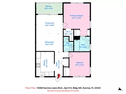 10466 Sunrise Lakes Blvd #312, Sunrise, FL 33322