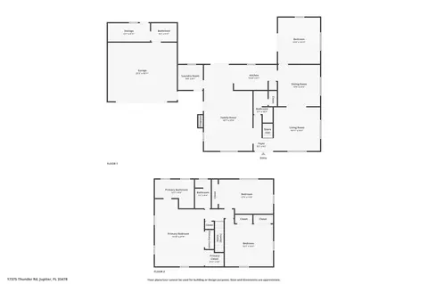 Floorplan - 17375 Thunder Rd, Jupiter, FL 33478 photo 3 of 3