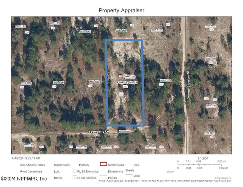 222 Strawberry Ln, Pomona Park, FL 32181