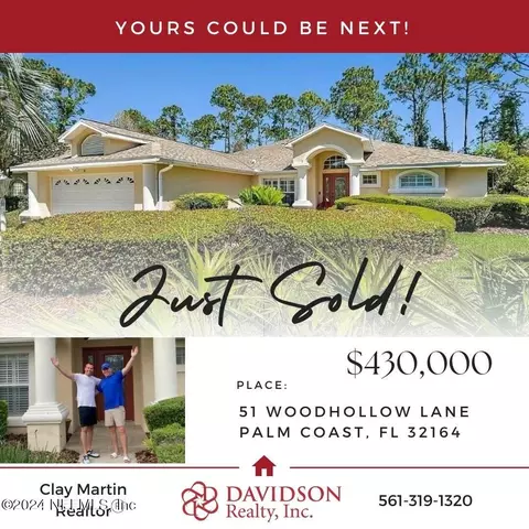 51 Woodhollow Lane Ln, Palm Coast, FL 32164
