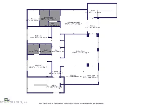 Floorplan - 812 Wards Creek Ln, Saint Augustine, FL 32092 photo 2 of 3