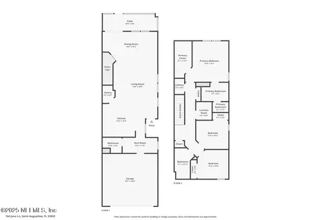 Floorplan - 164 Java Ln, Saint Augustine, FL 32092 photo 1 of 1
