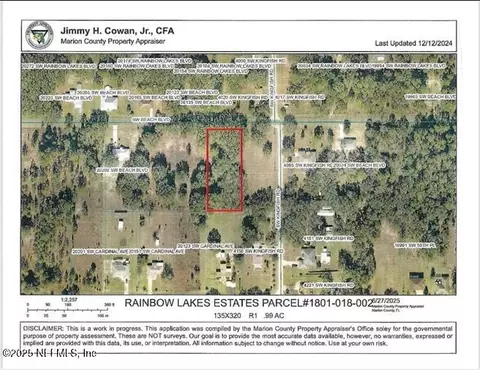Beach Blvd SW Kingfish Road Sw, Ocala, FL 34431