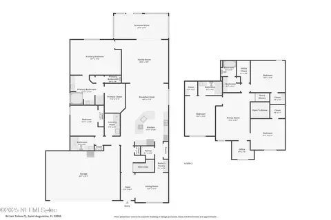 Floorplan - 84 San Telmo Ct, Saint Augustine, FL 32095 photo 8 of 10