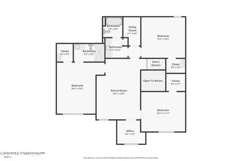 Floorplan - 84 San Telmo Ct, Saint Augustine, FL 32095 photo 1 of 10