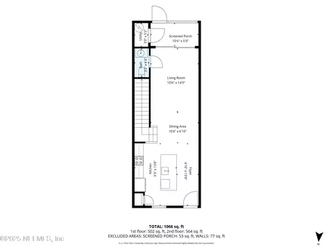 Floorplan - 75 Crisanto Rd, Saint Augustine, FL 32084 photo 1 of 3