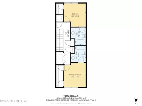 Floorplan - 75 Crisanto Rd, Saint Augustine, FL 32084 photo 2 of 3