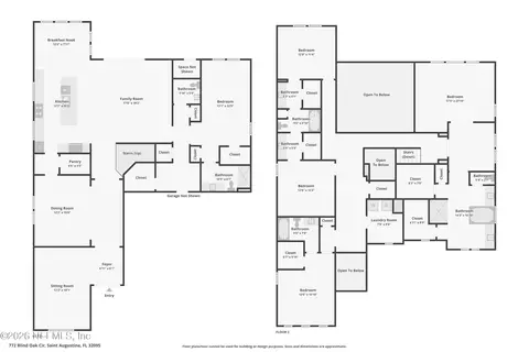 Floorplan - 772 Blind Oak Cir, Saint Augustine, FL 32095 photo 2 of 2