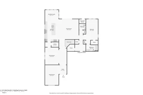 Floorplan - 772 Blind Oak Cir, Saint Augustine, FL 32095 photo 1 of 2