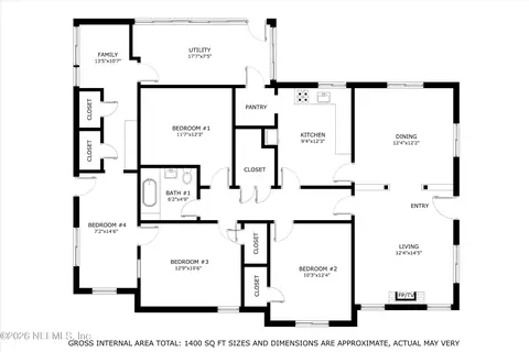 Floorplan - 33 Cincinnati Ave, Saint Augustine, FL 32084 photo 2 of 2