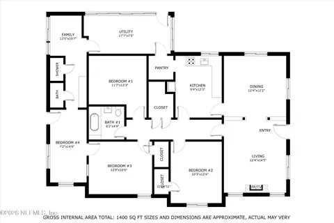 Floorplan - 33 Cincinnati Ave, Saint Augustine, FL 32084 photo 1 of 2
