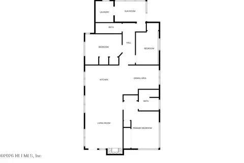 Floorplan - 149 Menendez Rd, Saint Augustine, FL 32080 photo 1 of 1