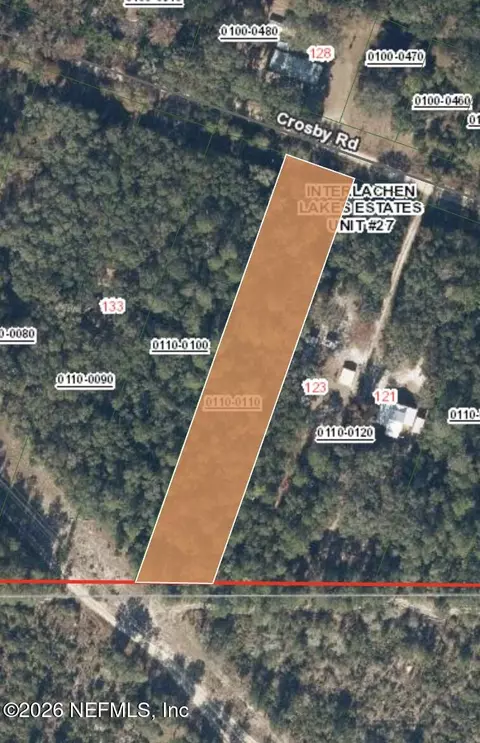 Blk11lot11 Crosby Road, Florahome, FL 32140