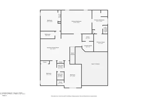 Floorplan - 97019 Cobbler Ct, Yulee, FL 32097 photo 1 of 2