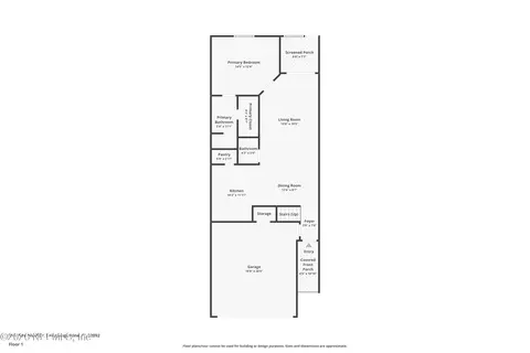 Floorplan - 198 Pine Bluff Dr, Saint Augustine, FL 32092 photo 2 of 3