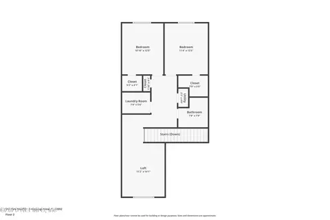 Floorplan - 198 Pine Bluff Dr, Saint Augustine, FL 32092 photo 3 of 3