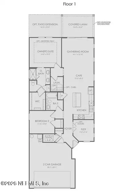 Floorplan - 688 Continuum Loop, Yulee, FL 32097 photo 1 of 1