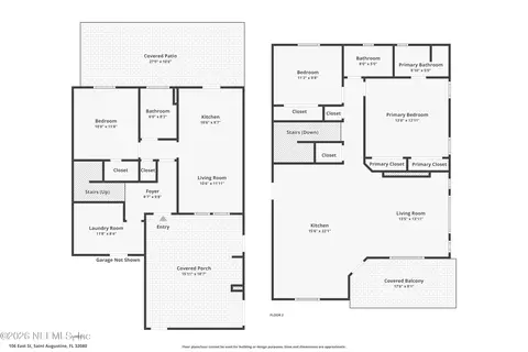 Floorplan - 106 E St, Saint Augustine Beach, FL 32080 photo 3 of 3