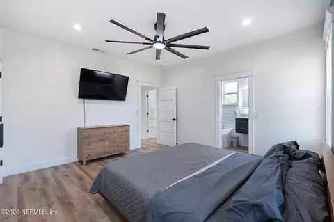Bedroom - 106 E St, Saint Augustine Beach, FL 32080 photo 5 of 7