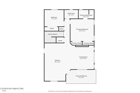 Floorplan - 106 E St, Saint Augustine Beach, FL 32080 photo 2 of 3