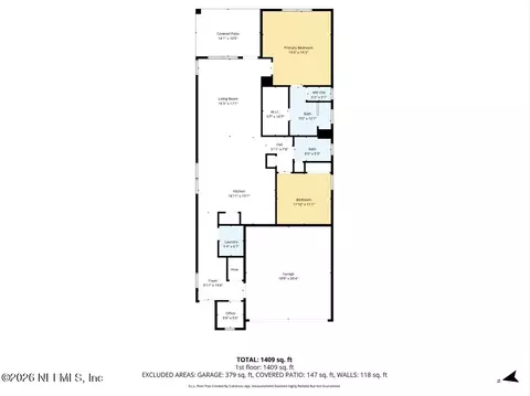 Floorplan - 1125 Rustic Mill Dr, Saint Augustine, FL 32092 photo 1 of 1