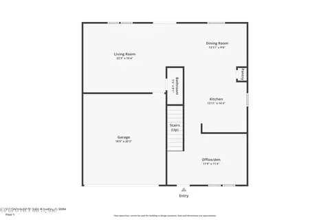 Floorplan - 112 Timberwood Dr, Saint Augustine, FL 32084 photo 3 of 4