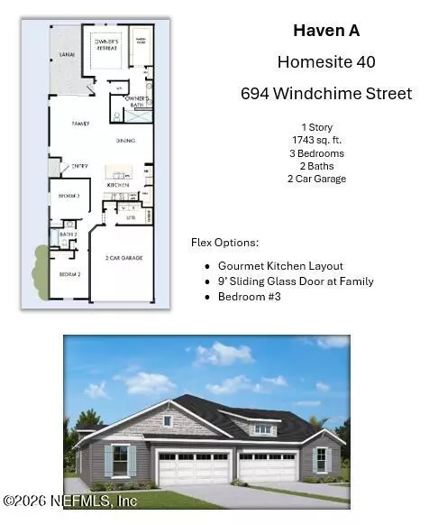 694 Windchime St, Yulee, FL 32097 photo 2