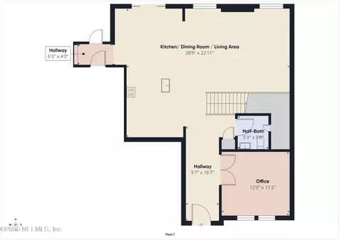 Floorplan - 583 Buttonwood Loop, Yulee, FL 32097 photo 1 of 2