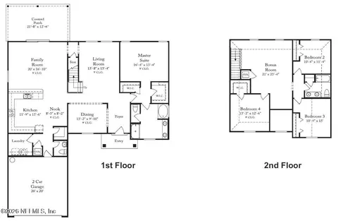 Floorplan - 1804 S Cappero Dr, Saint Augustine, FL 32092 photo 1 of 1