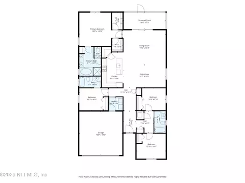 Floorplan - 32 Ren Way, Saint Johns, FL 32259 photo 1 of 1