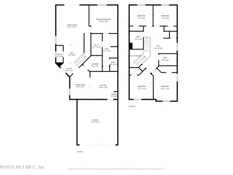 Floorplan - 82 Tree Frog Way, Saint Augustine, FL 32095 photo 4 of 6