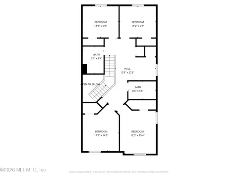 Floorplan - 82 Tree Frog Way, Saint Augustine, FL 32095 photo 3 of 6