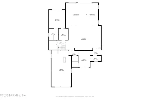 Floorplan - 5713 Crosswinds Cir, Saint Augustine, FL 32092 photo 2 of 8