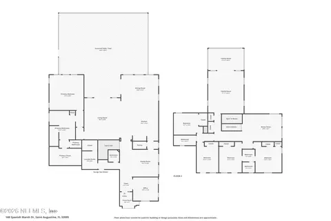 Floorplan - 168 Spanish Marsh Dr, Saint Augustine, FL 32095 photo 3 of 4