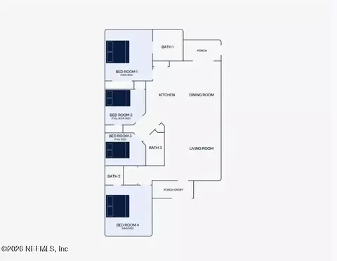 Floorplan - 402 3rd St, Saint Augustine, FL 32084 photo 1 of 1
