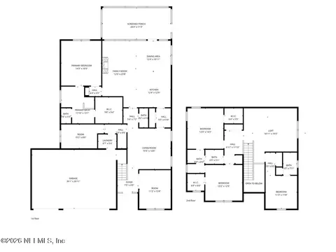 Floorplan - 1201 E Redrock Ridge Ave, Saint Johns, FL 32259 photo 3 of 3