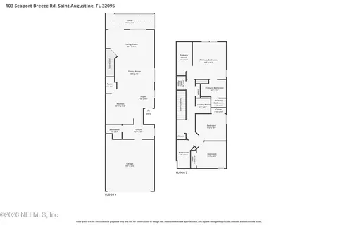 Floorplan - 103 Seaport Breeze Rd, Saint Augustine, FL 32095 photo 3 of 3