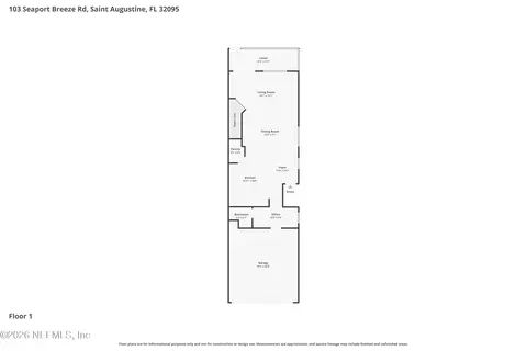 Floorplan - 103 Seaport Breeze Rd, Saint Augustine, FL 32095 photo 1 of 3