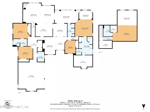 Floorplan - 641 Donald Ross Way, Saint Augustine, FL 32092 photo 3 of 4