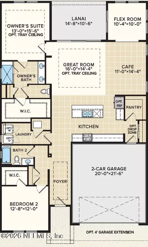 Floorplan - 241 Applejack Dr, Saint Augustine, FL 32092 photo 1 of 1