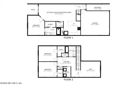 Floorplan - 287 Tamar Ct, Saint Augustine, FL 32095 photo 1 of 1