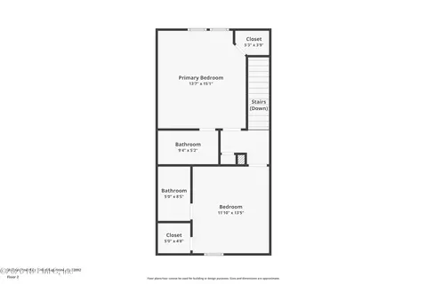 Floorplan - 98 Coastline Way, Saint Augustine, FL 32092 photo 1 of 2